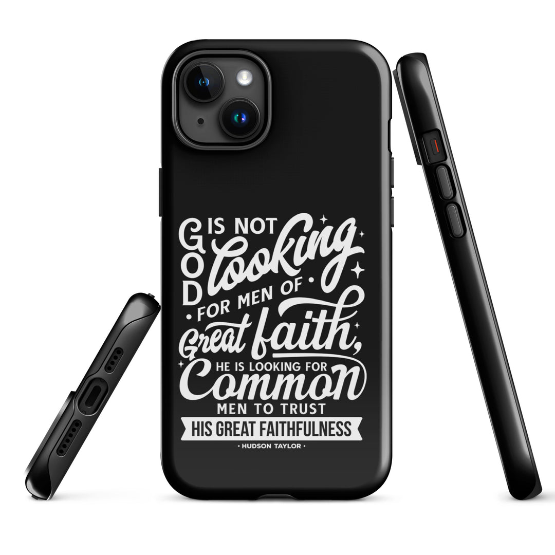 Christian Phone Case Common Men Black for iPhone® iPhone® Phone Cases   