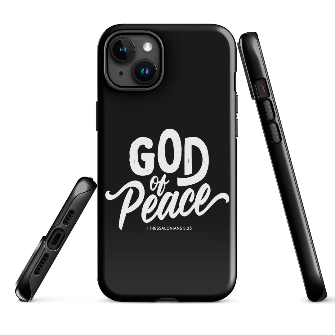 Christian Phone Case God of Peace Black for iPhone® iPhone® Phone Cases   