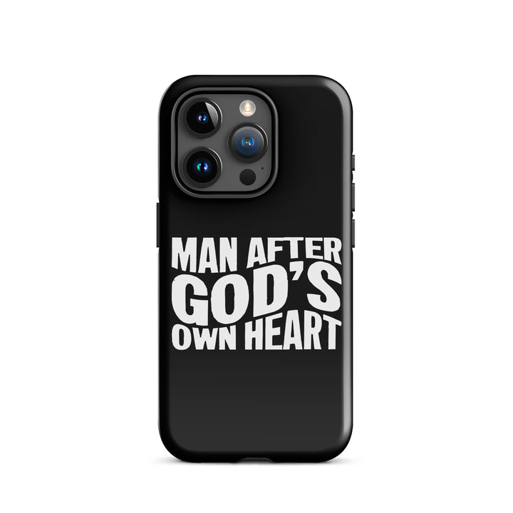 Christian Phone Case Man After God's Heart for iPhone® iPhone® Phone Cases Glossy iPhone 15 Pro 