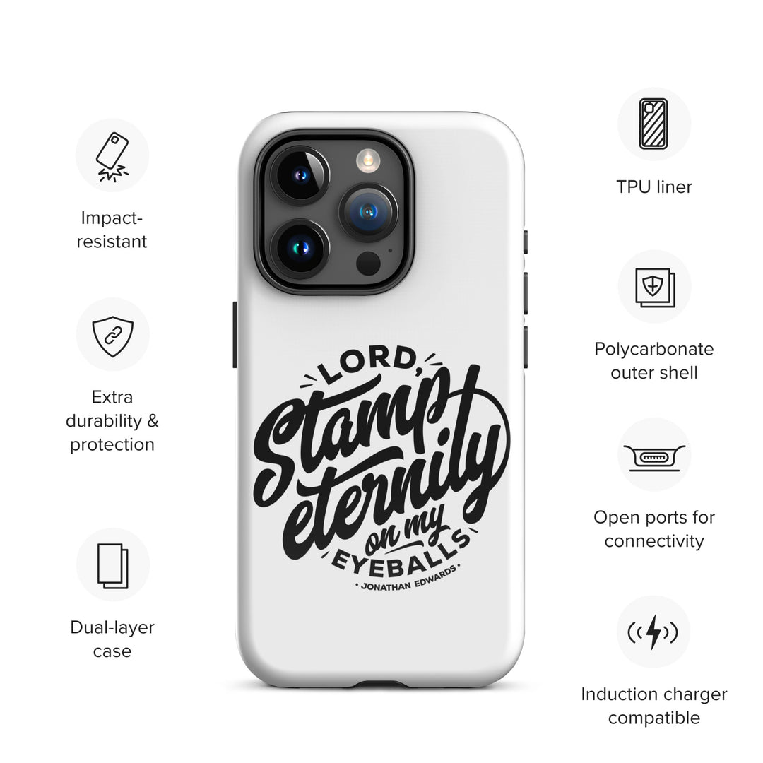 Christian Phone Case Stamp Eternity White for iPhone® iPhone® Phone Cases   