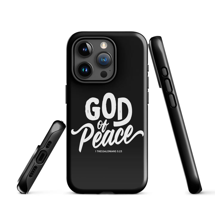Christian Phone Case God of Peace Black for iPhone® iPhone® Phone Cases   