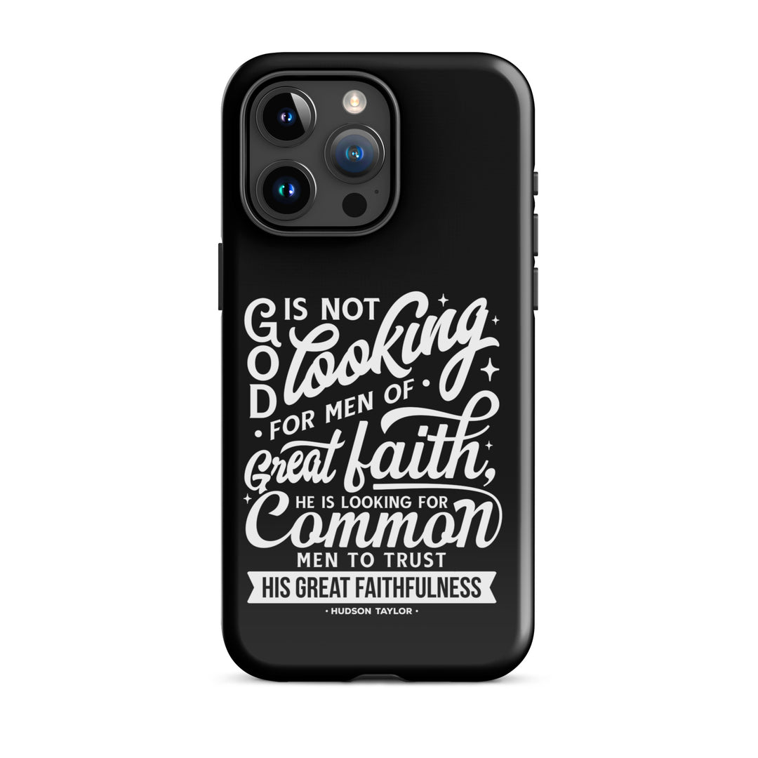 Christian Phone Case Common Men Black for iPhone® iPhone® Phone Cases Glossy iPhone 15 Pro Max 