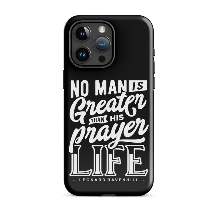 Christian Phone Case Leonard Ravenhill's Prayer Life Black for iPhone® iPhone® Phone Cases Glossy iPhone 15 Pro Max