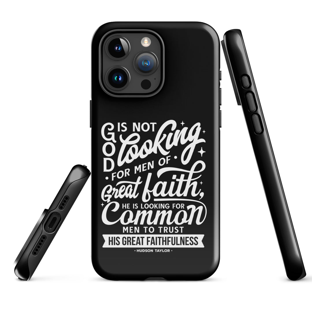 Christian Phone Case Common Men Black for iPhone® iPhone® Phone Cases   