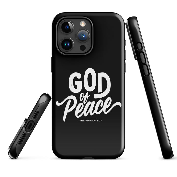 Christian Phone Case God of Peace Black for iPhone® iPhone® Phone Cases   