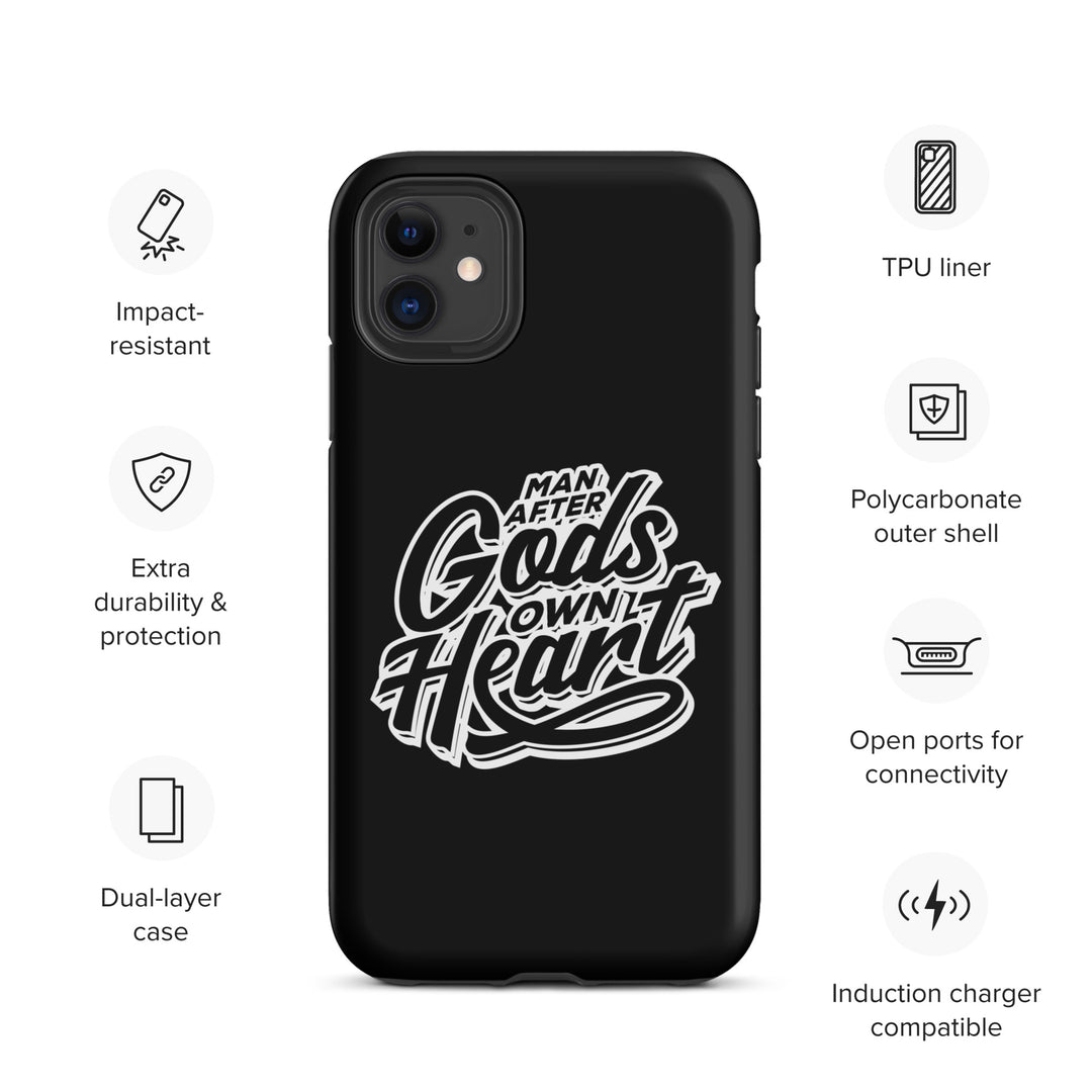 Christian Phone Case Man After God's Heart for iPhone® iPhone® Phone Cases   