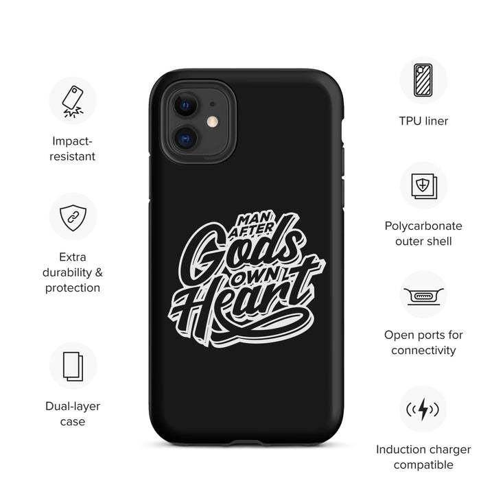 Christian Phone Case Man After God's Heart for iPhone® iPhone® Phone Cases   