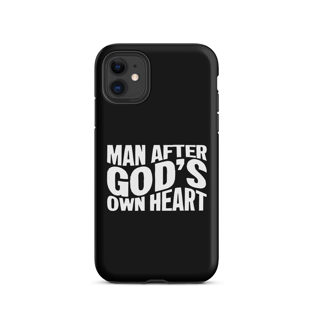 Christian Phone Case Man After God's Heart for iPhone® iPhone® Phone Cases Matte iPhone 11 