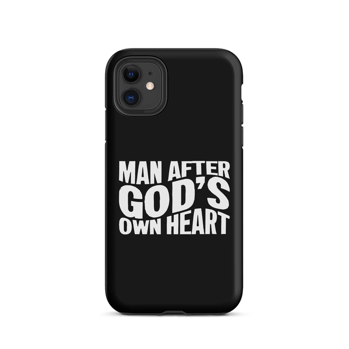 Christian Phone Case Man After God's Heart for iPhone® iPhone® Phone Cases Matte iPhone 11 