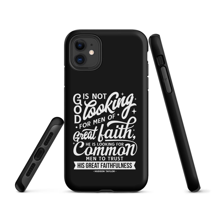 Christian Phone Case Common Men Black for iPhone® iPhone® Phone Cases   