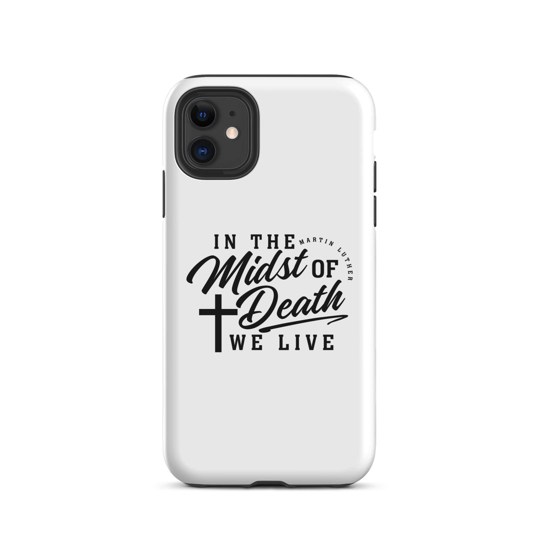 Christian Phone Case Martin Luther's Midst of Death White for iPhone® iPhone® Phone Cases Matte iPhone 11