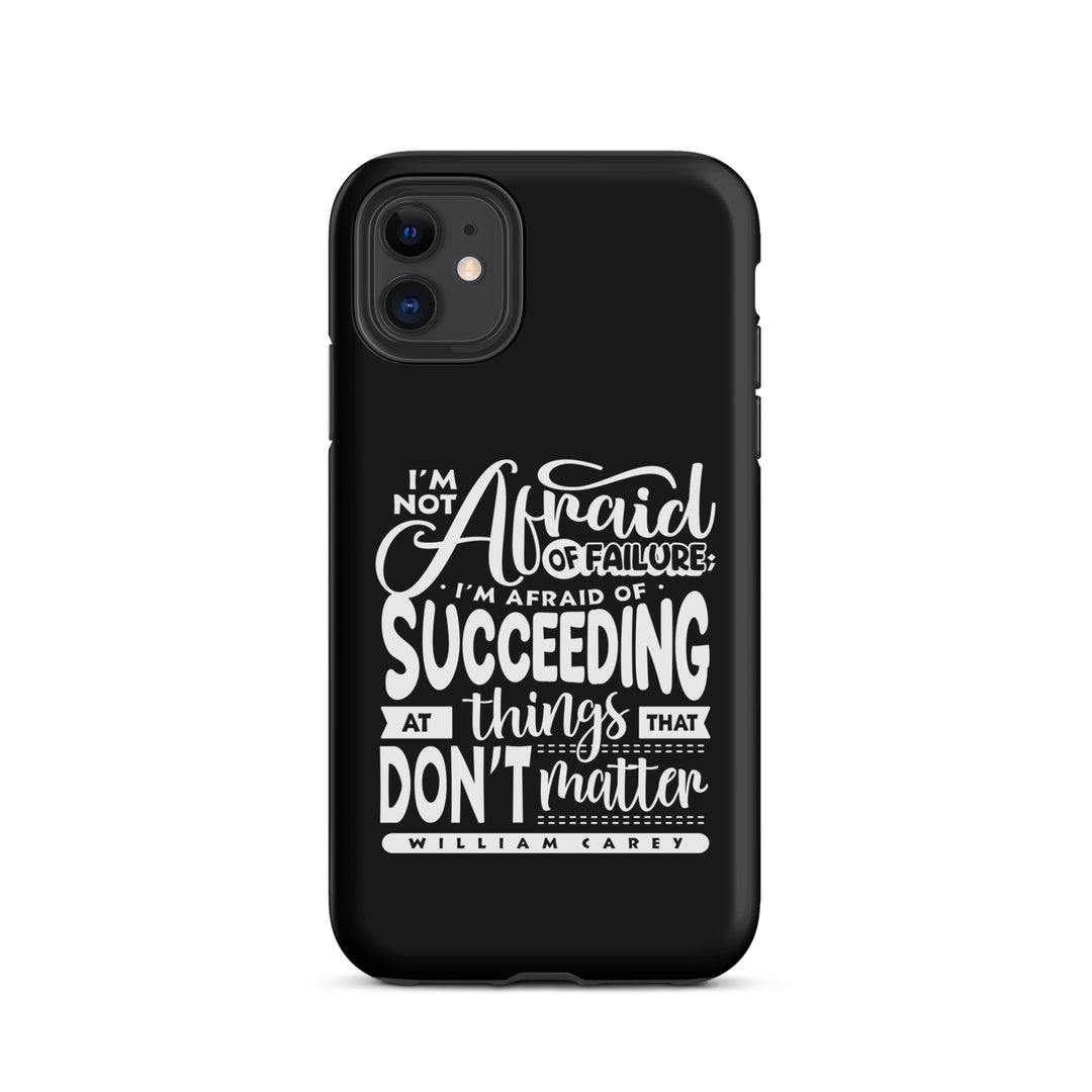 Christian Phone Case William Carey's Things That Matter Black for iPhone® iPhone® Phone Cases Matte iPhone 11