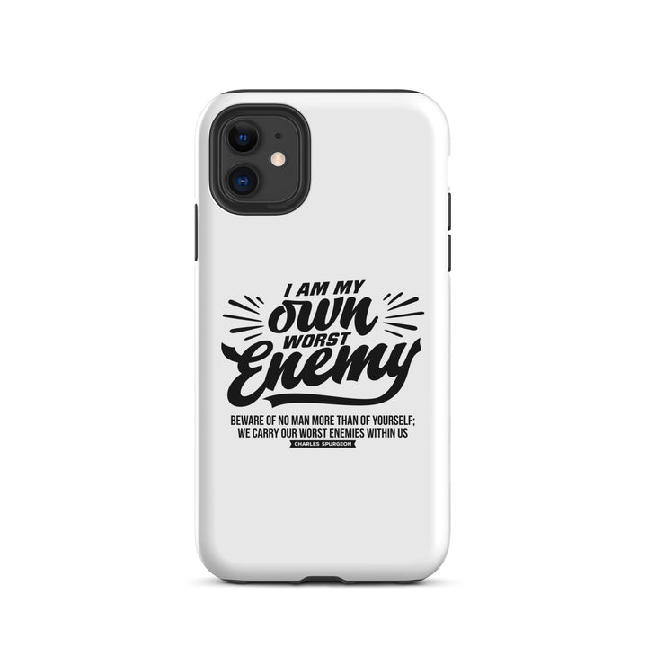 Christian Phone Case Charles Spurgeon's Worst Enemy White for iPhone® iPhone® Phone Cases Matte iPhone 11