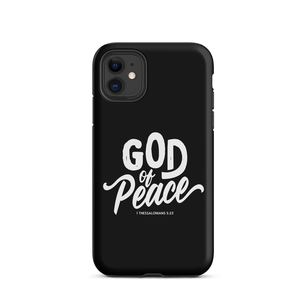 Christian Phone Case God of Peace Black for iPhone® iPhone® Phone Cases Matte iPhone 11 