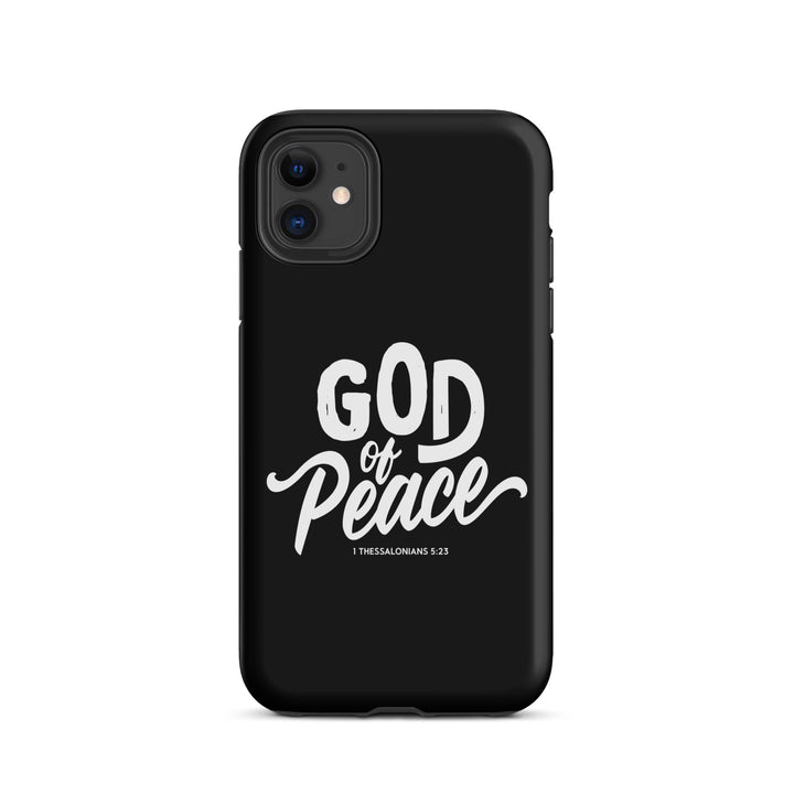 Christian Phone Case God of Peace Black for iPhone® iPhone® Phone Cases Matte iPhone 11 