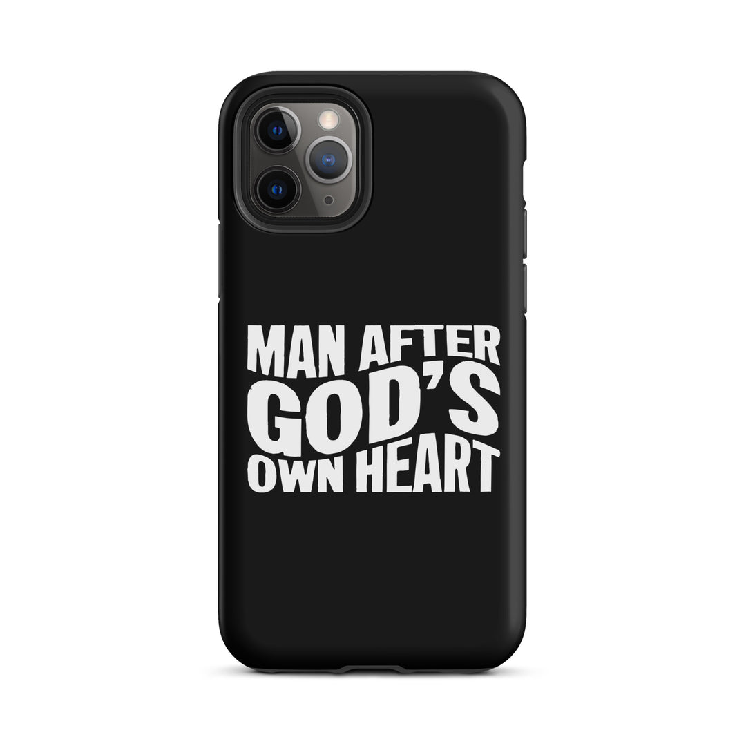 Christian Phone Case Man After God's Heart for iPhone® iPhone® Phone Cases Matte iPhone 11 Pro 