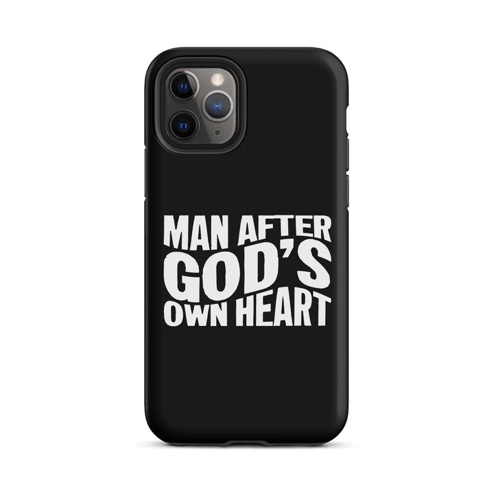 Christian Phone Case Man After God's Heart for iPhone® iPhone® Phone Cases Matte iPhone 11 Pro 