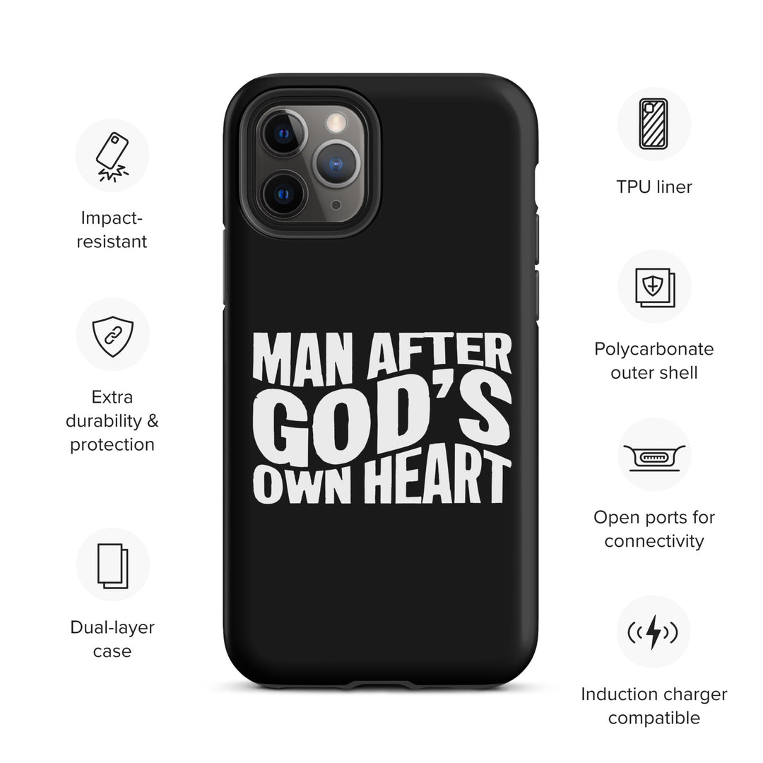 Christian Phone Case Man After God's Heart for iPhone® iPhone® Phone Cases   