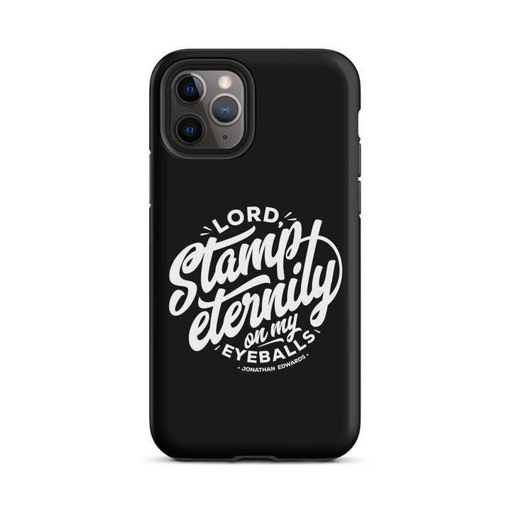 Christian Phone Case Jonathan Edwards Stamp Eternity Black for iPhone® iPhone® Phone Cases Matte iPhone 11 Pro