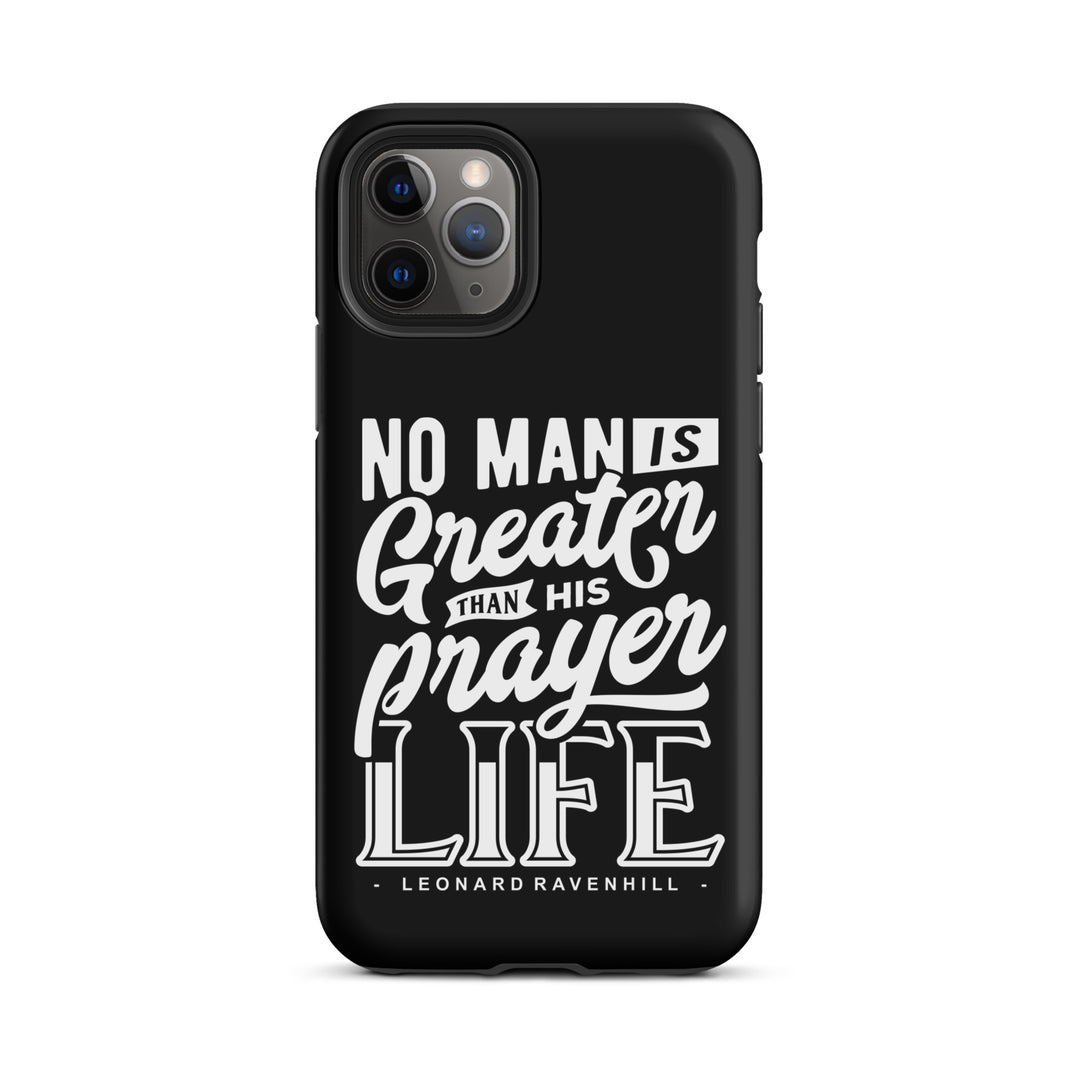 Christian Phone Case Leonard Ravenhill's Prayer Life Black for iPhone® iPhone® Phone Cases Matte iPhone 11 Pro