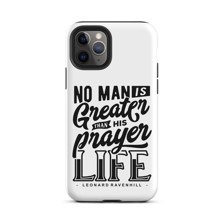 Christian Phone Case Leonard Ravenhill's Prayer Life White for iPhone® iPhone® Phone Cases Matte iPhone 11 Pro