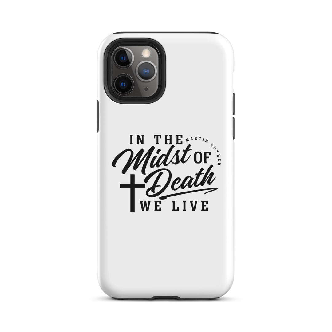 Christian Phone Case Martin Luther's Midst of Death White for iPhone® iPhone® Phone Cases Matte iPhone 11 Pro