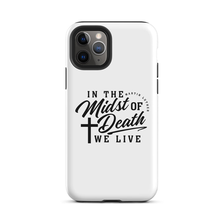 Christian Phone Case Martin Luther's Midst of Death White for iPhone® iPhone® Phone Cases Matte iPhone 11 Pro