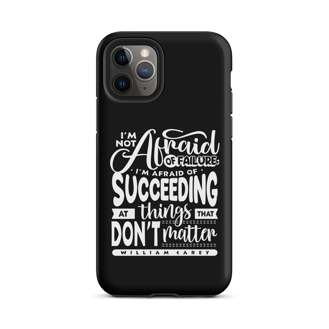 Christian Phone Case William Carey's Things That Matter Black for iPhone® iPhone® Phone Cases Matte iPhone 11 Pro