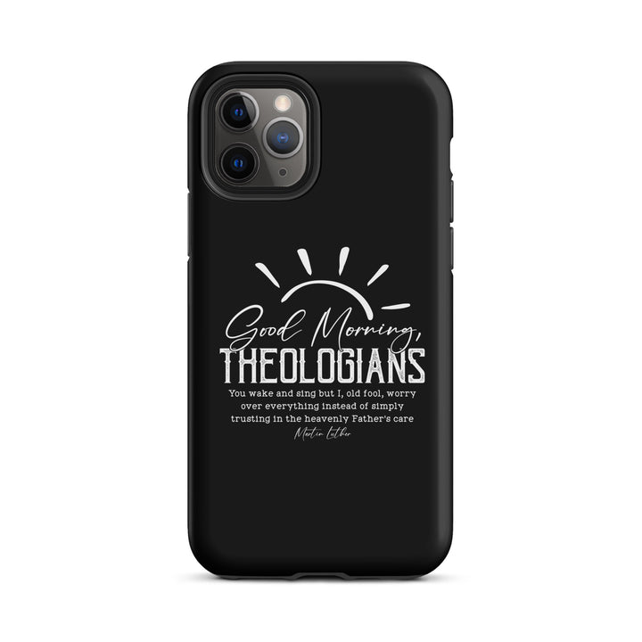 Christian Phone Case Martin Luther's Theologians Black for iPhone® iPhone® Phone Cases Matte iPhone 11 Pro