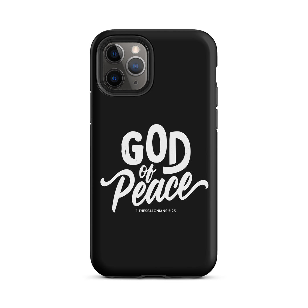 Christian Phone Case God of Peace Black for iPhone® iPhone® Phone Cases Matte iPhone 11 Pro 