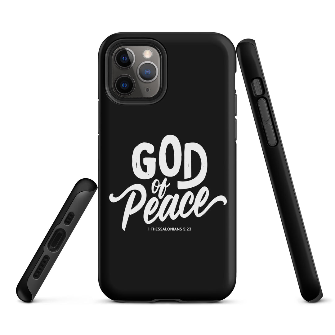 Christian Phone Case God of Peace Black for iPhone® iPhone® Phone Cases   