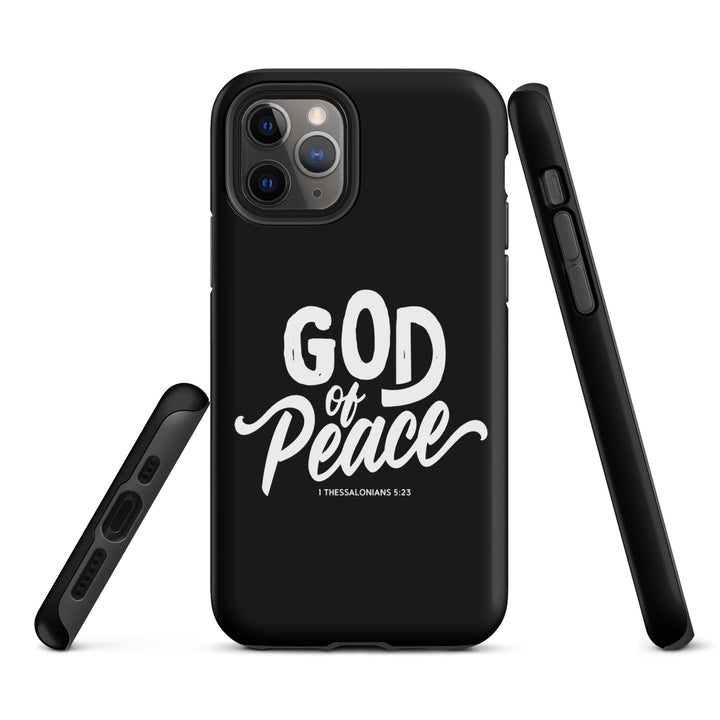 Christian Phone Case God of Peace Black for iPhone® iPhone® Phone Cases   