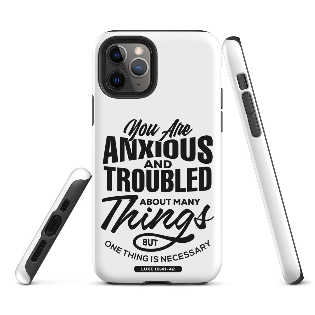 Christian Phone Case Anxious And Troubled White for iPhone® iPhone® Phone Cases   