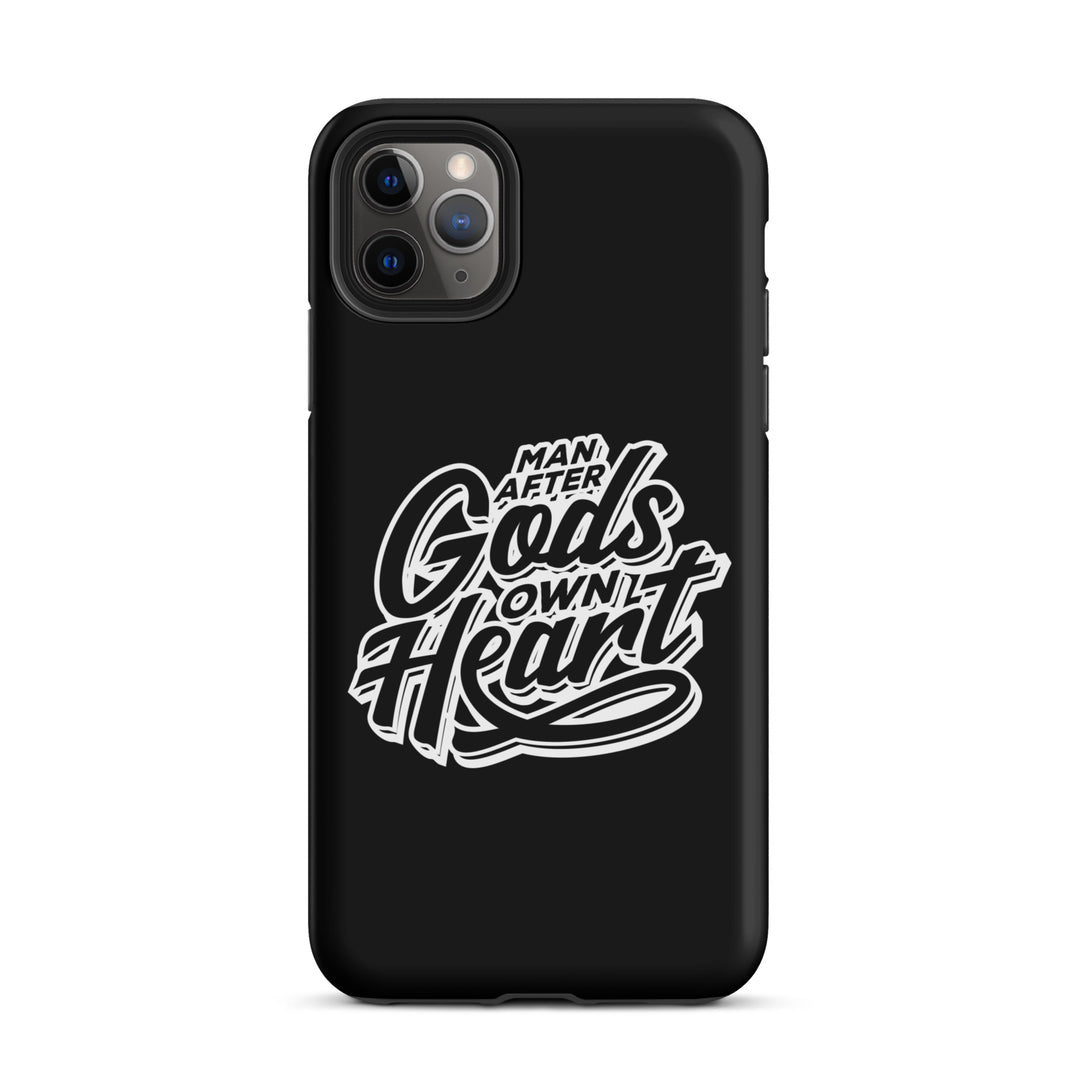 Christian Phone Case Man After God's Heart for iPhone® iPhone® Phone Cases Matte iPhone 11 Pro Max 
