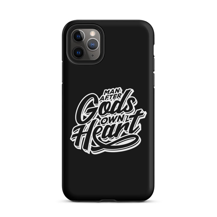 Christian Phone Case Man After God's Heart for iPhone® iPhone® Phone Cases Matte iPhone 11 Pro Max 