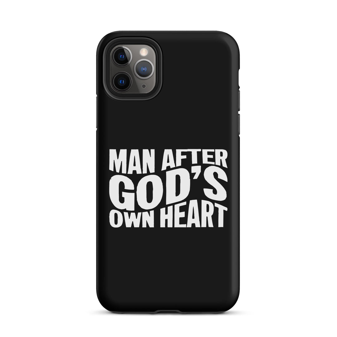 Christian Phone Case Man After God's Heart for iPhone® iPhone® Phone Cases Matte iPhone 11 Pro Max 
