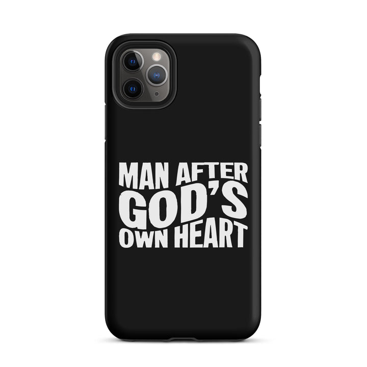 Christian Phone Case Man After God's Heart for iPhone® iPhone® Phone Cases Matte iPhone 11 Pro Max 