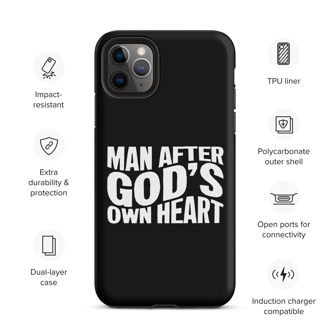 Christian Phone Case Man After God's Heart for iPhone® iPhone® Phone Cases   
