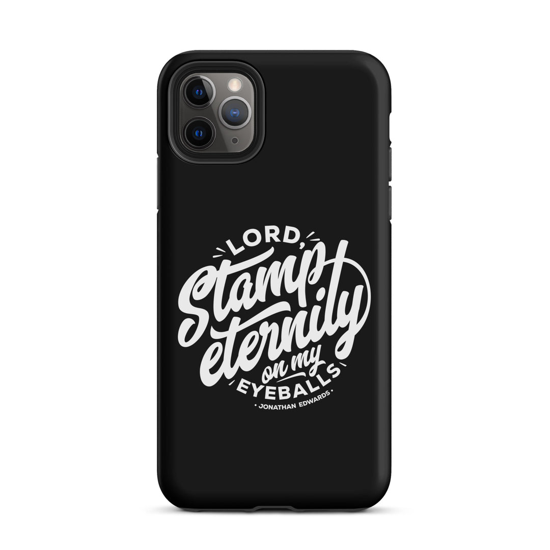 Christian Phone Case Jonathan Edwards Stamp Eternity Black for iPhone® iPhone® Phone Cases Matte iPhone 11 Pro Max
