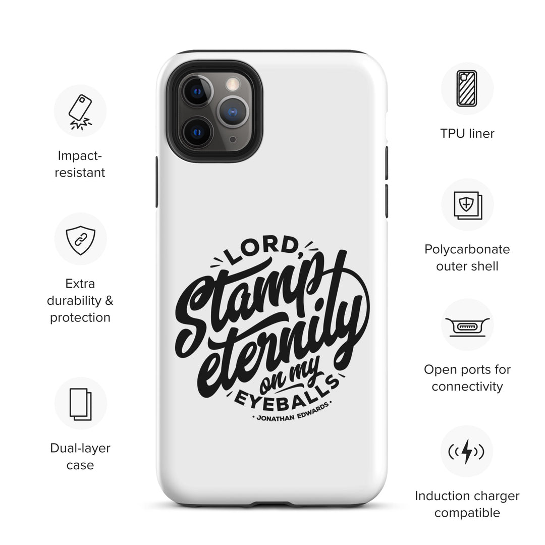 Christian Phone Case Stamp Eternity White for iPhone® iPhone® Phone Cases   