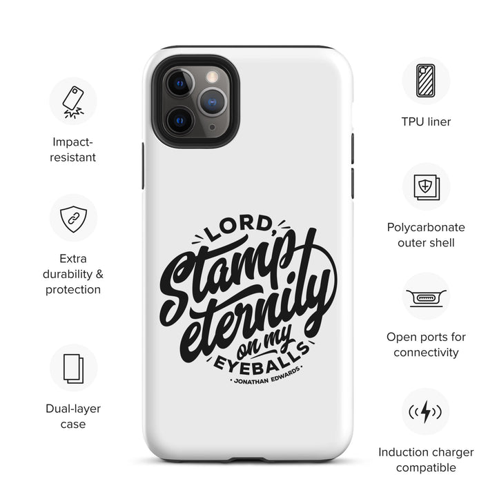 Christian Phone Case Stamp Eternity White for iPhone® iPhone® Phone Cases   