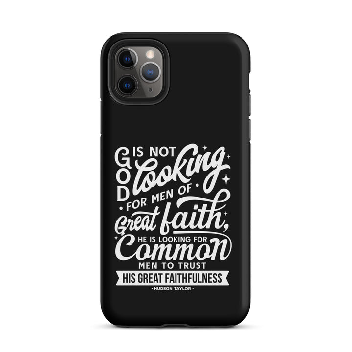 Christian Phone Case Hudson Taylor Common Men Black for iPhone® iPhone® Phone Cases Matte iPhone 11 Pro Max