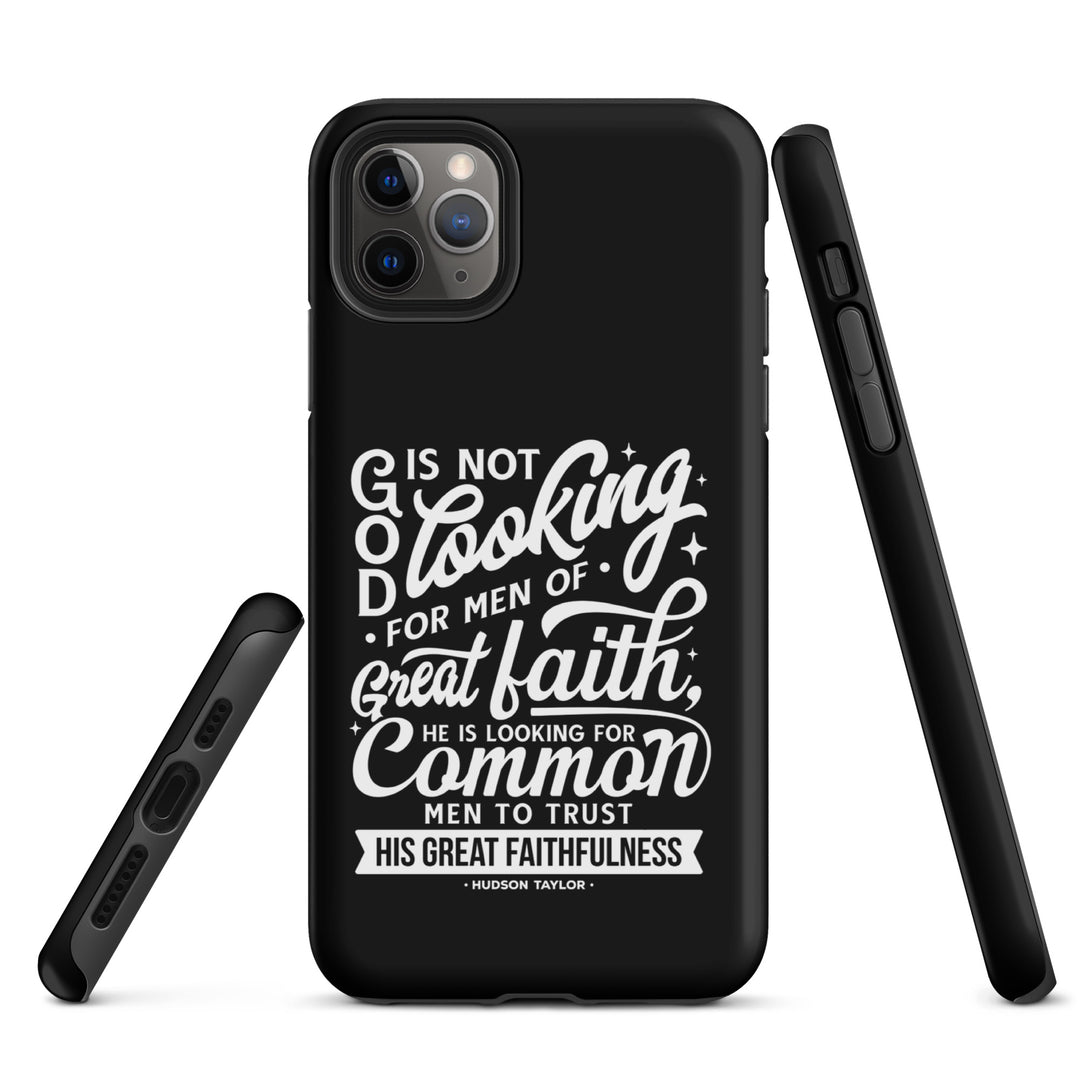 Christian Phone Case Common Men Black for iPhone® iPhone® Phone Cases   