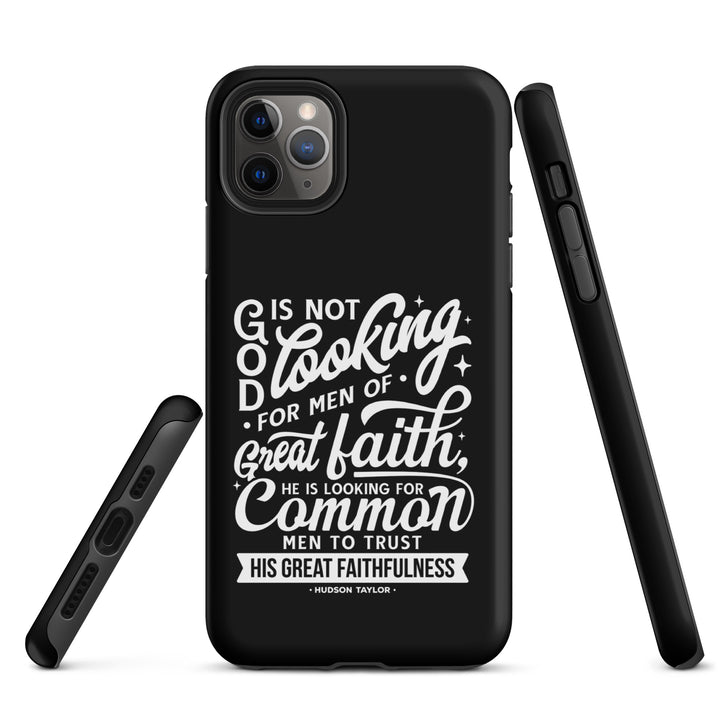 Christian Phone Case Common Men Black for iPhone® iPhone® Phone Cases   