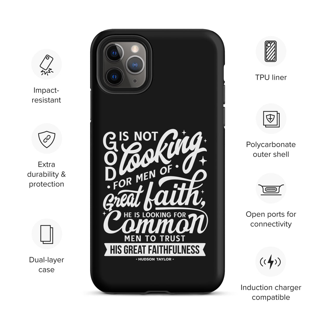 Christian Phone Case Common Men Black for iPhone® iPhone® Phone Cases   