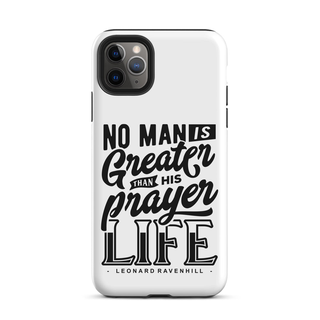 Christian Phone Case Leonard Ravenhill's Prayer Life White for iPhone® iPhone® Phone Cases Matte iPhone 11 Pro Max