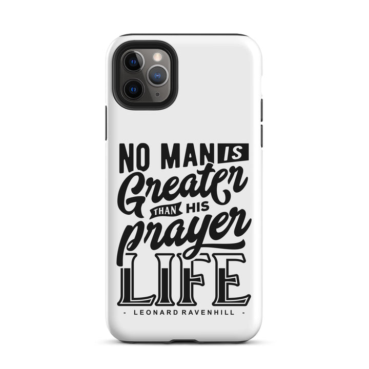 Christian Phone Case Leonard Ravenhill's Prayer Life White for iPhone® iPhone® Phone Cases Matte iPhone 11 Pro Max