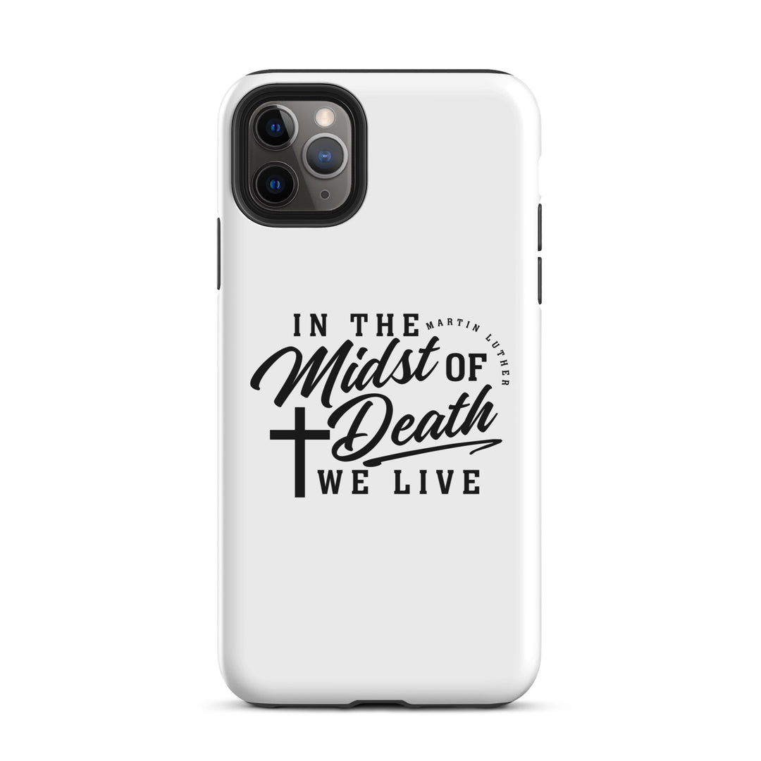 Christian Phone Case Martin Luther's Midst of Death White for iPhone® iPhone® Phone Cases Matte iPhone 11 Pro Max