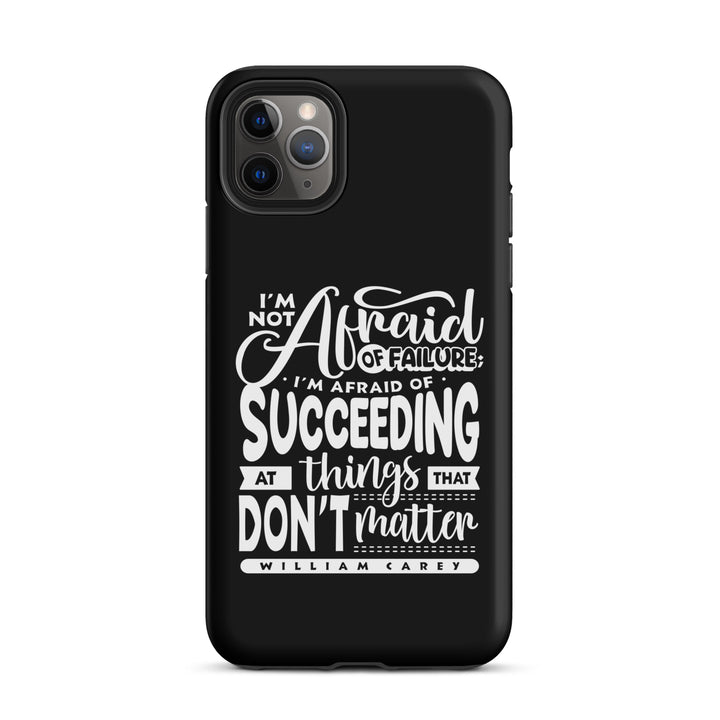 Christian Phone Case William Carey's Things That Matter Black for iPhone® iPhone® Phone Cases Matte iPhone 11 Pro Max