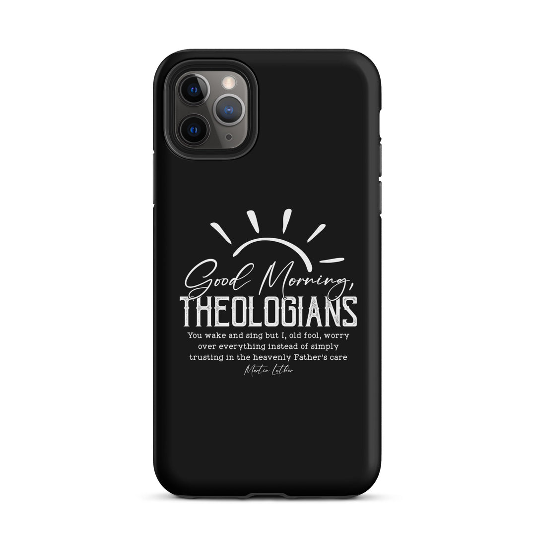 Christian Phone Case Martin Luther's Theologians Black for iPhone® iPhone® Phone Cases Matte iPhone 11 Pro Max